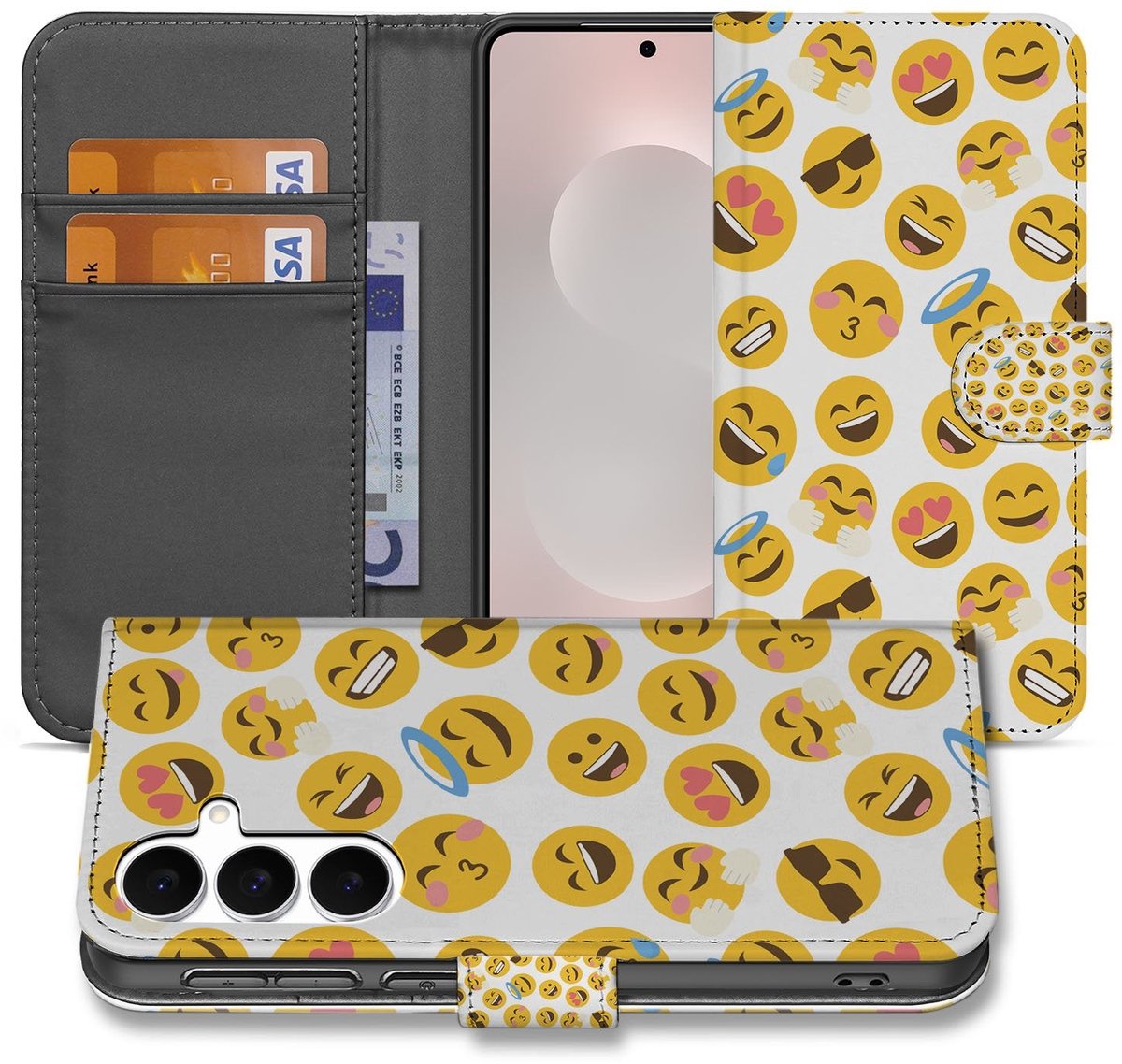 Samsung Galaxy S25 FE Telefoon Hoesje Emoji