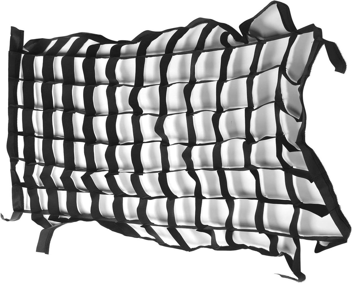 Grid softbox strip opvouwbaar 50x70cm, fotografie studio accessoires voor zacht licht.