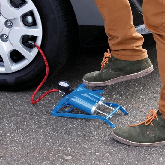 Stunq® Dubbelcilinder Voetpomp 120mm met Hoge Prestaties en TÜV/GS Keuring — afbeelding 3