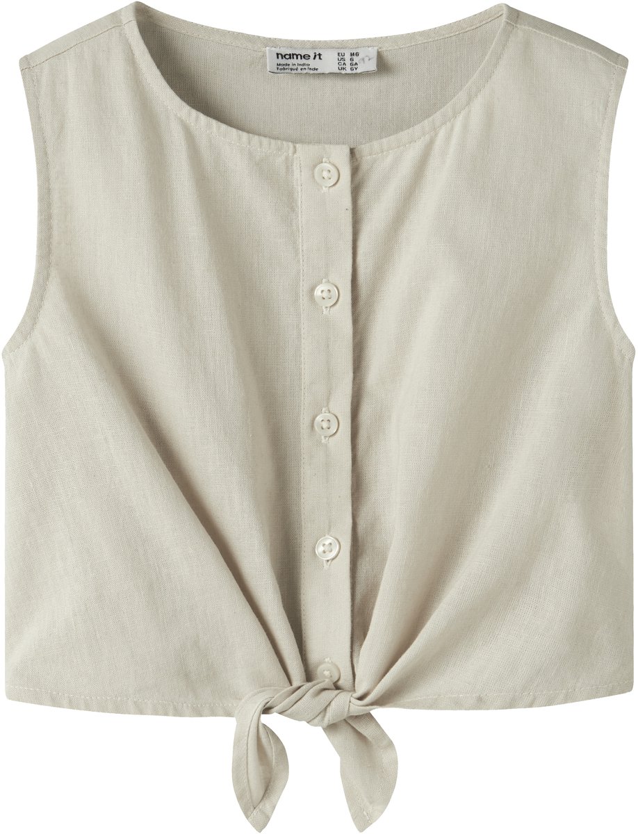 NAME IT - NMFFALINNEN SL TOP - Meisjes - Blouses