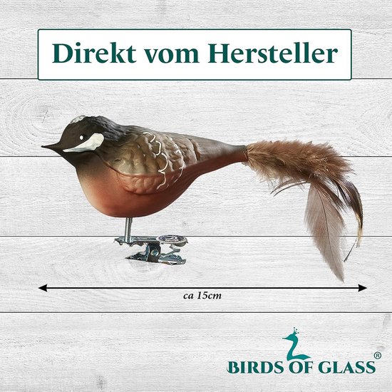 Blauw Glazen Vogel – Handgemaakt KristalGlas Kunstwerk Blauw Glazen Vogel – Handgemaakt KristalGlas Kunstwerk