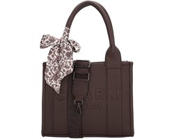 Top 10 Handtassen, Schoudertassen en Crossbodytassen 2026: Charm London Bond Handtas Schoudertas Crossbody Donkerbruin