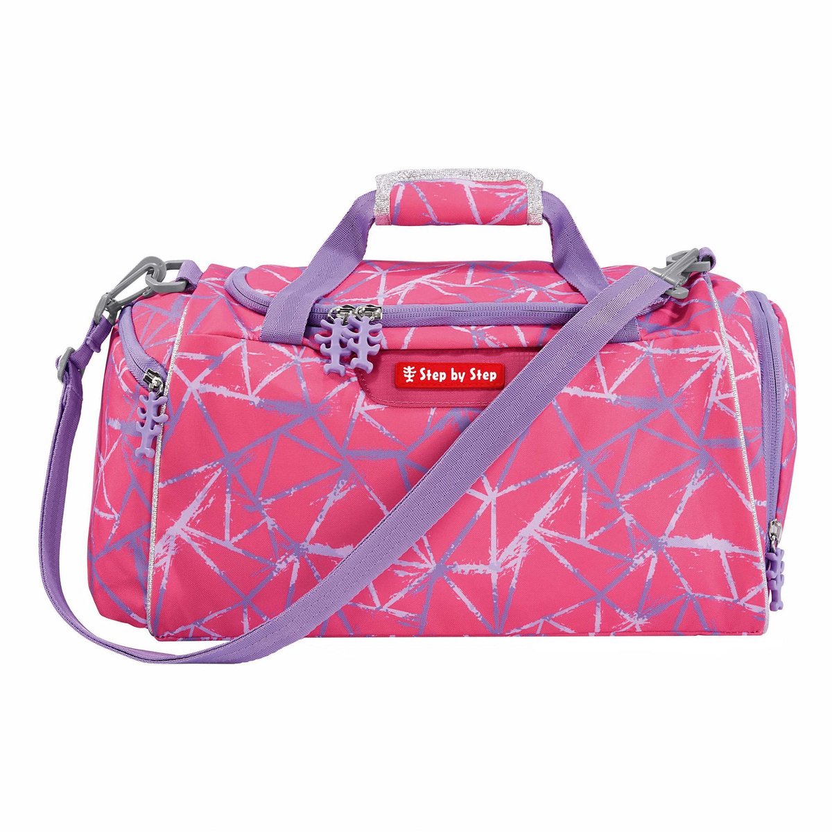 Step by Step Sporttas Step by Step Sports Bag Star Stella Roze
