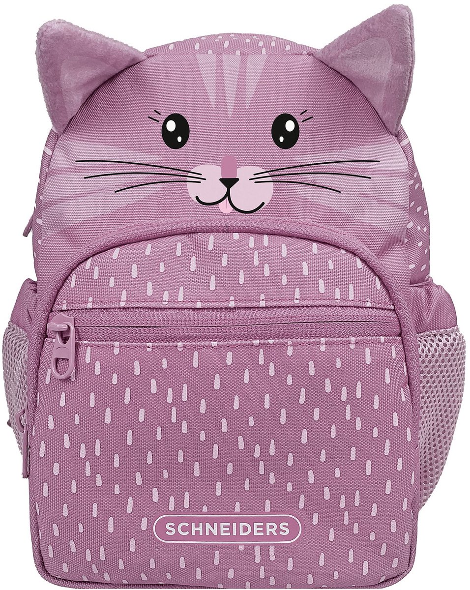 Schneiders vrijetijdsrugzak rugzak Mini Backpack 6L Mia Meow oud roze
