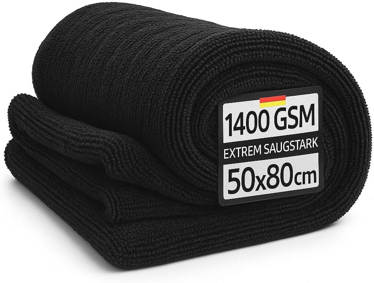 Ultra Absorberende Microvezeldoek 50 x 80 cm - Perfect voor Auto Onderhoud