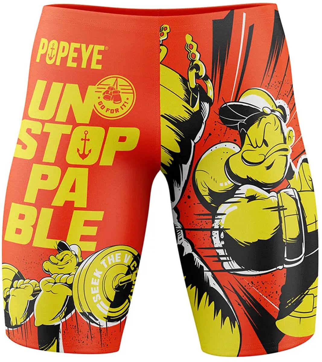 Otso Popeye Unstoppable Jammer Oranje L Man