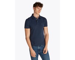 Tommy Hilfiger poloshirt korte mouw donkerblauw
