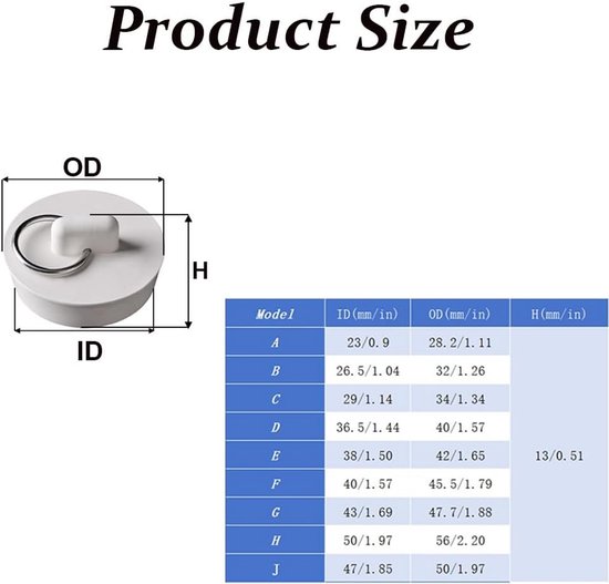 Design61 Set van 4 universele meubelrollen 30 mm rubberen rollen met