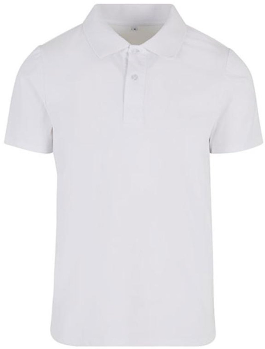 Build Your Brand - Sorona Polo - White maat L