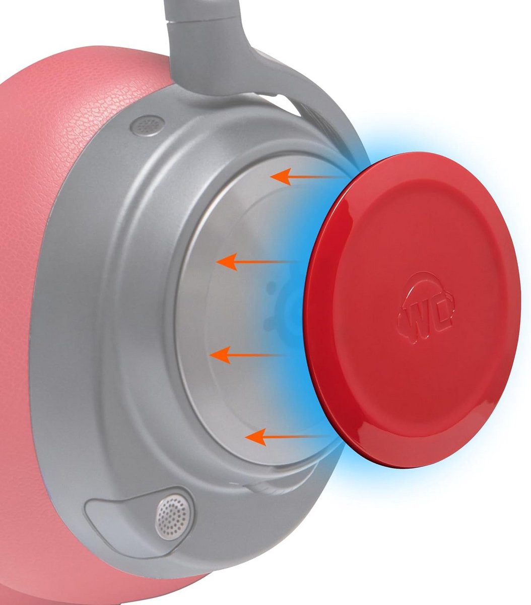 WC Side Plates voor Arctis Nova Headsets - Compatibel met Pro Wireless, Pro Wired, Elite, 7, 7X, 7P - Rood