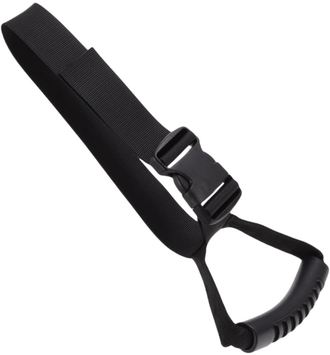 Draagbare handgreep voor het voertuig, hulp bij het instappen in de auto voor ouderen, handgreep voor de hoofdsteun van de auto, voor ouderen, flexibele accessoires (zwart)