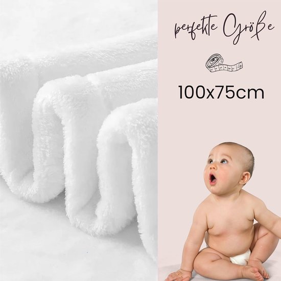 Gepersonaliseerde Babydeken met Diermotief - Een Uniek Cadeau voor Geboorte en Doop van Bulbby — afbeelding 3