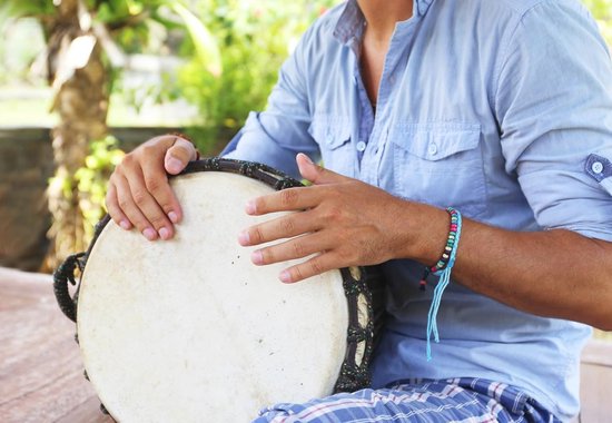 Trommel Bongo Afrika 60 cm gross (Gebraucht) in Lausen für CHF 30 – mit