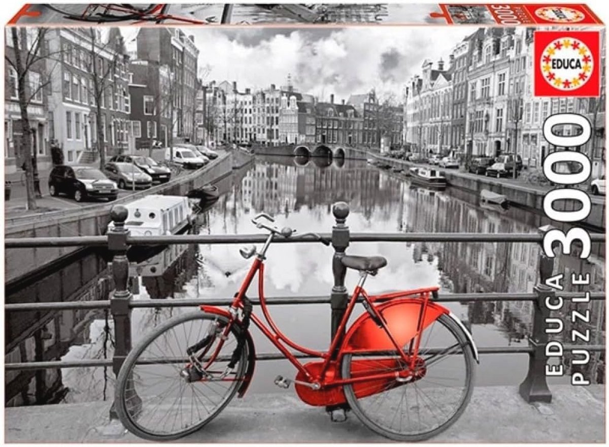 Puzzel 3000 stukjes Amsterdam