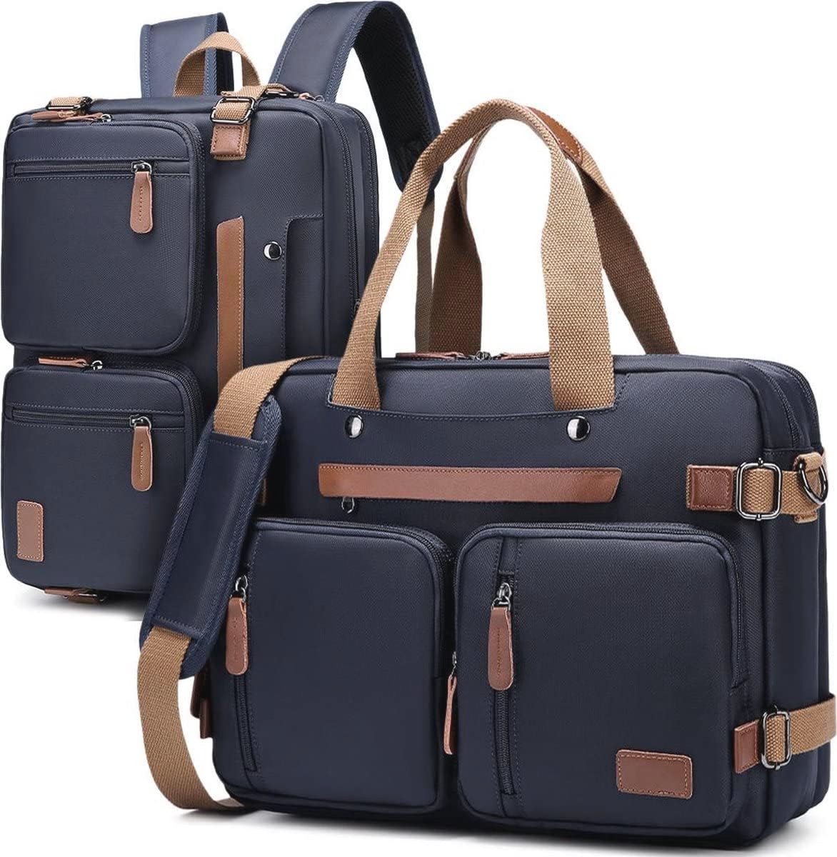 Laptoptas 2 in 1 Rugtas en Schoudertas voor Laptop