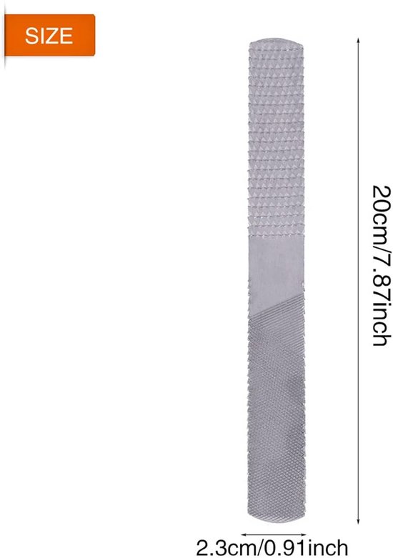 Narex Engineers File Halfround 872022, halfronde vijl, 20x200 mm