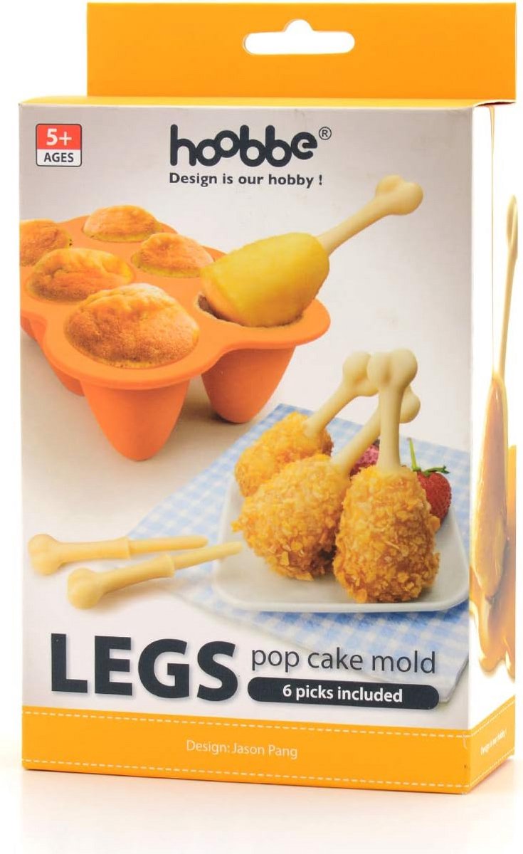 Siliconen Mal voor Bakken Leuke Kippenpoot Cake Pops
