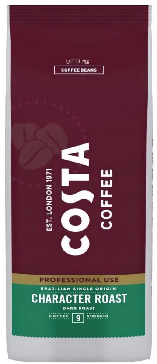Costa Coffee Brazilian Single Origin Character Dark Roast - koffiebonen - 1 kilo