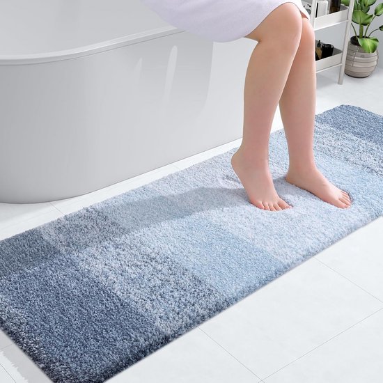 HomeLife - Luxe antislip badkamertapijt van chenille, 60 x 120