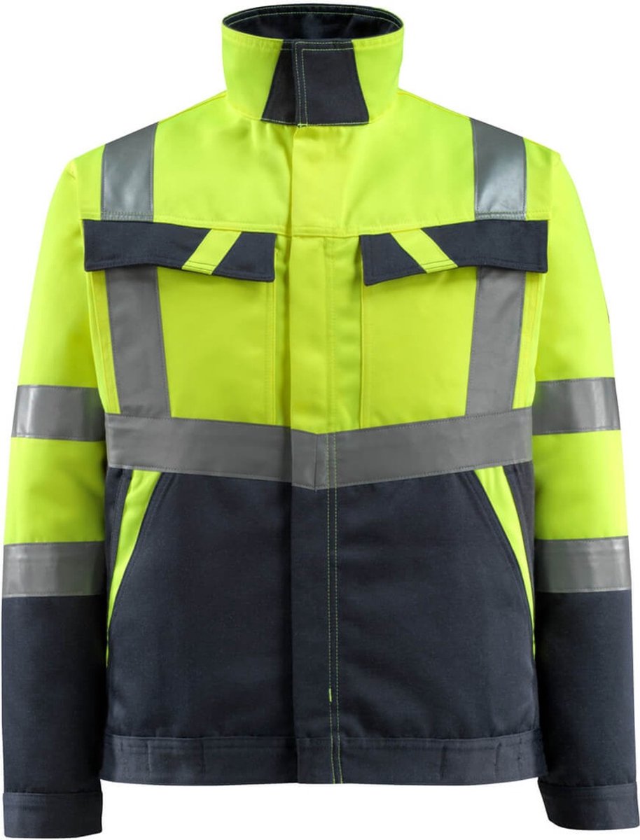 Mascot Safe Light Jas 15909-948 hi-vis /donkermarine Geel