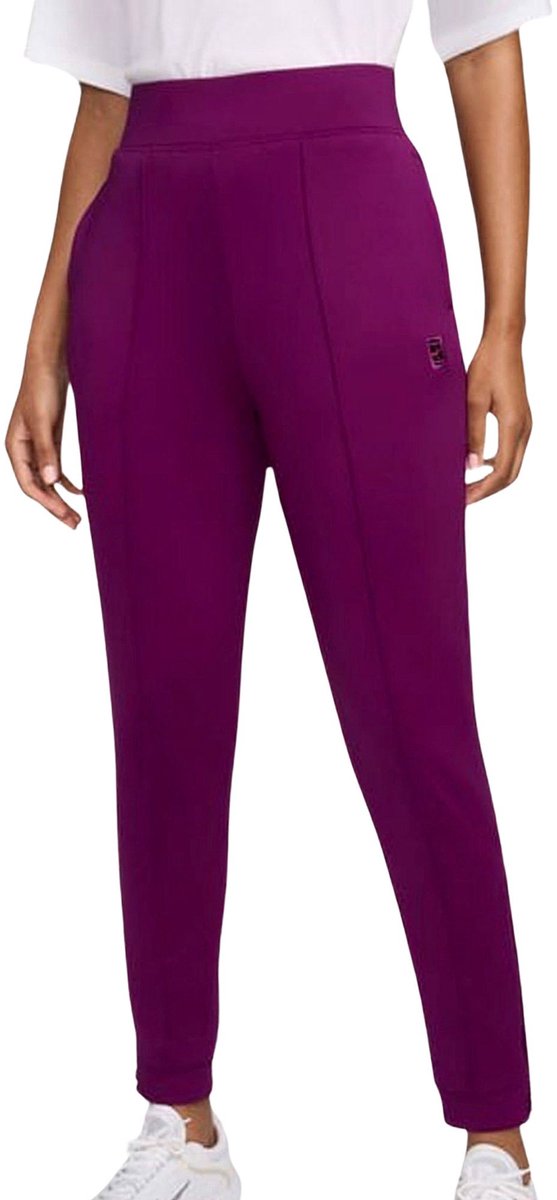 Nike Court Dri-FIT Heritage Knit Trainingsbroek Dames Paars