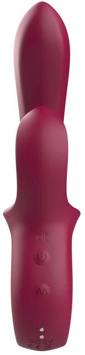 Dubbele Stimulatie Vibrator Dream Toys Glam Rood