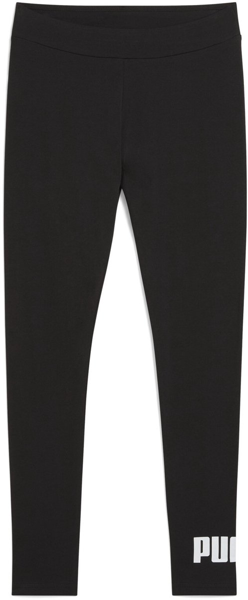 PUMA ESS No. 1 Logo Leggings Dames Sportlegging Puma Zwart