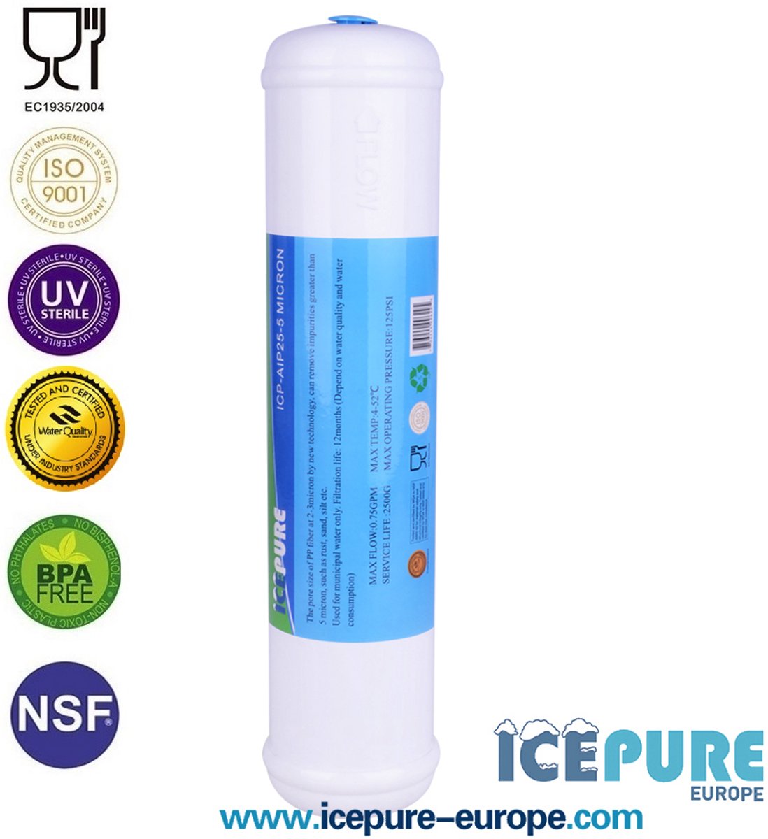 Alapure Inline Sediment Filter BIG micron