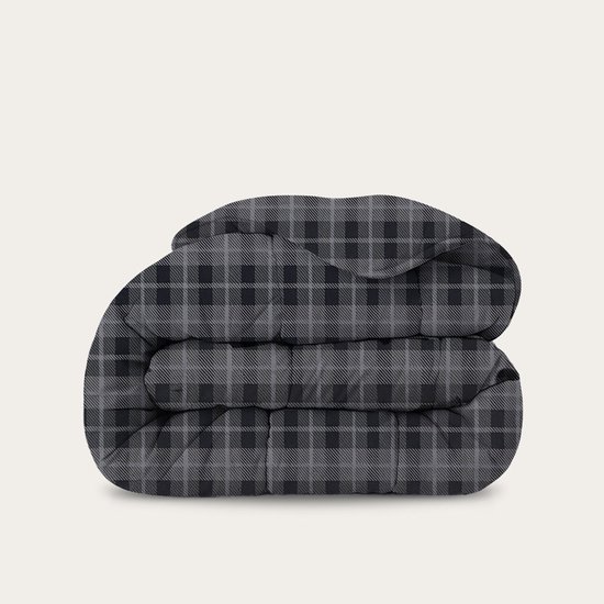 HappyBed All year dekbed enkel 200×220 – Tweepersoonsdekbed – Grey Tartan