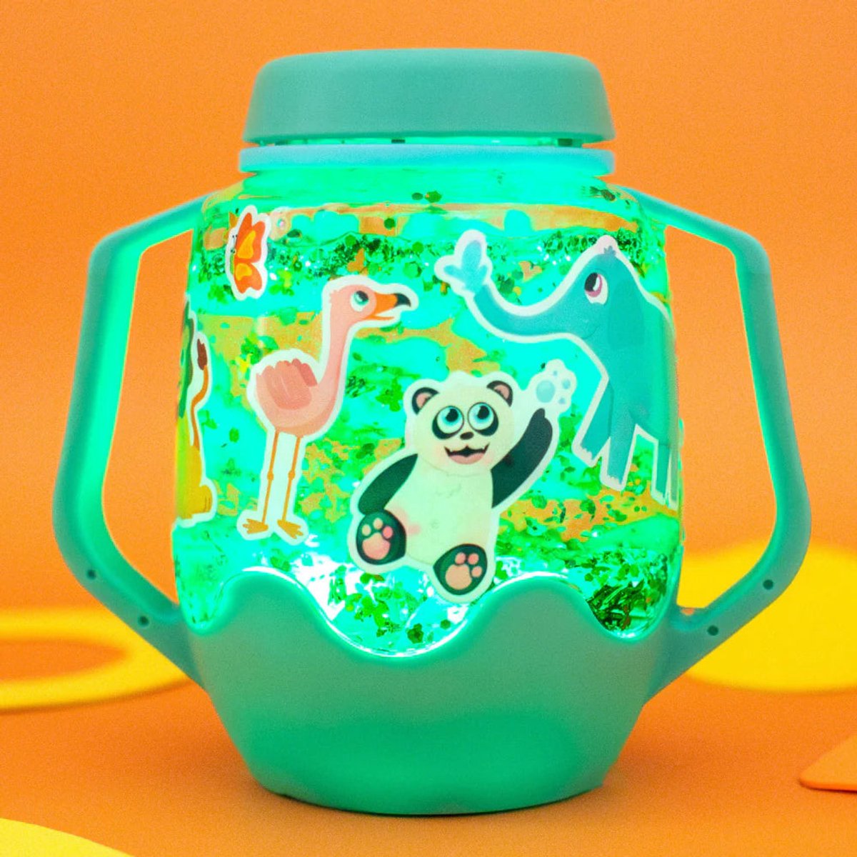 Glo Pals | Activiteiten Speelgoed DIY Jarset Green Zoo Thema