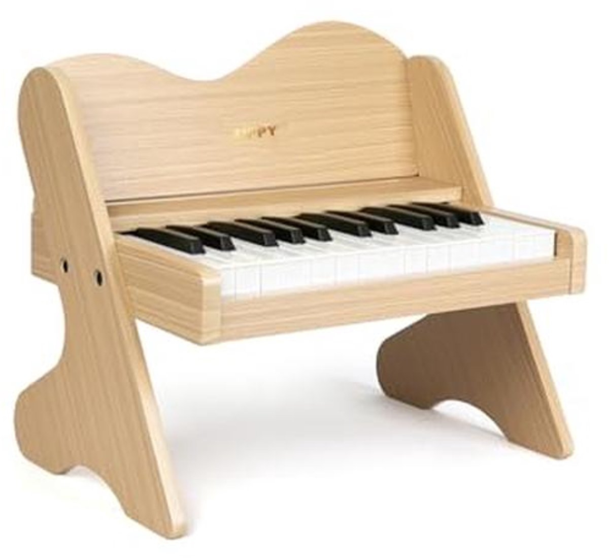Kinder Piano - Muziek Speelgoed - Muziek Leren - 25 Toetsen - 40.5 x 28.5 x 36.8 cm - Houtkleur