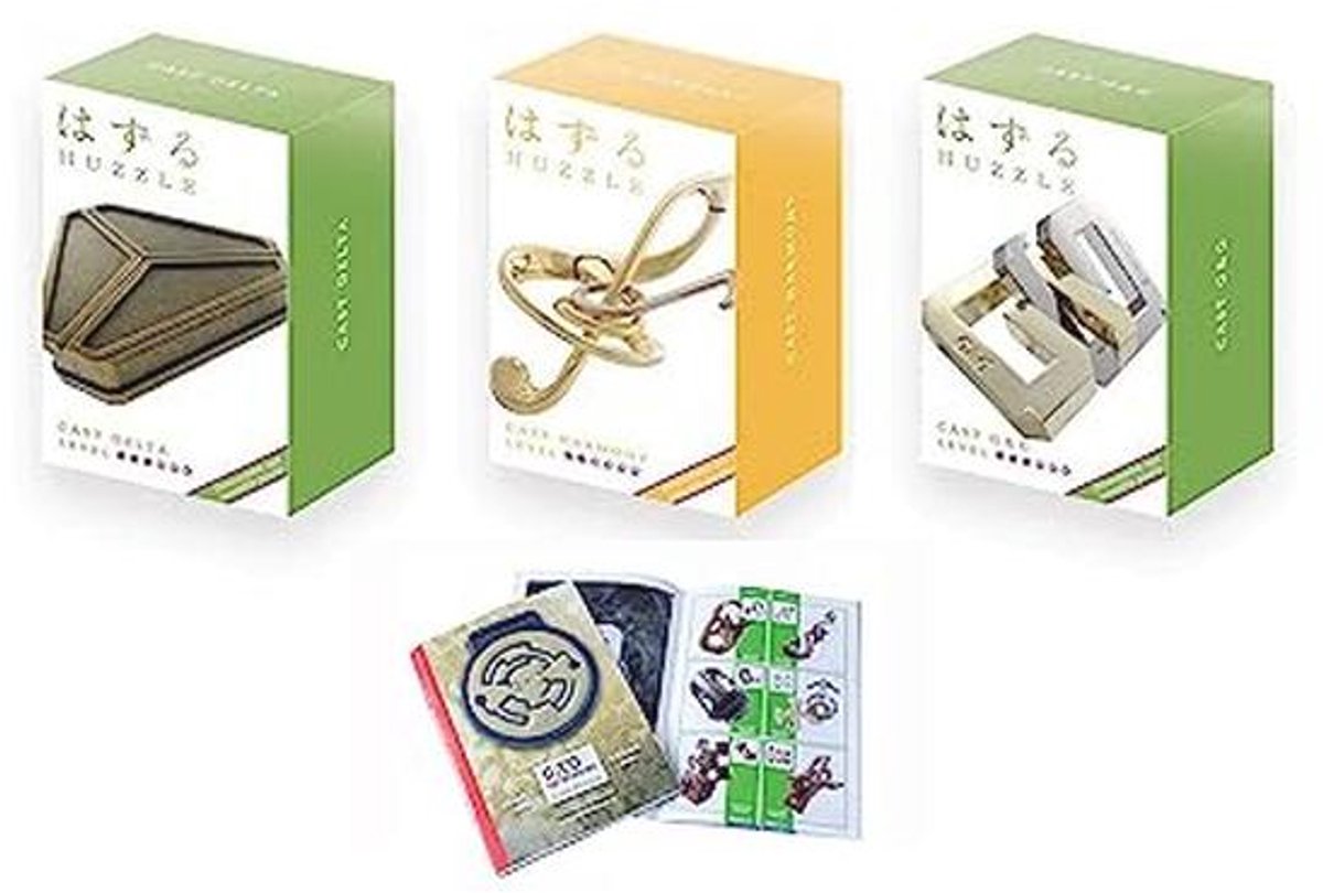 Puzzel Cadeauset - Huzzle Cast Puzzels Delta, Harmony & G+G