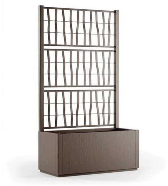 Stalen plantenbak - Rechthoek - 30 x 80 cm