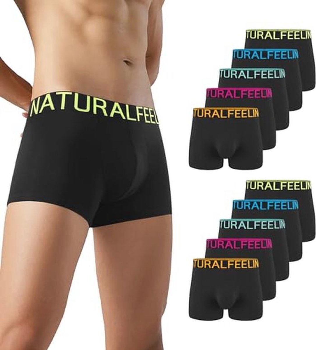Katoenen Heren Boxershorts Multipack - Comfortabel en Ademend Ondergoed