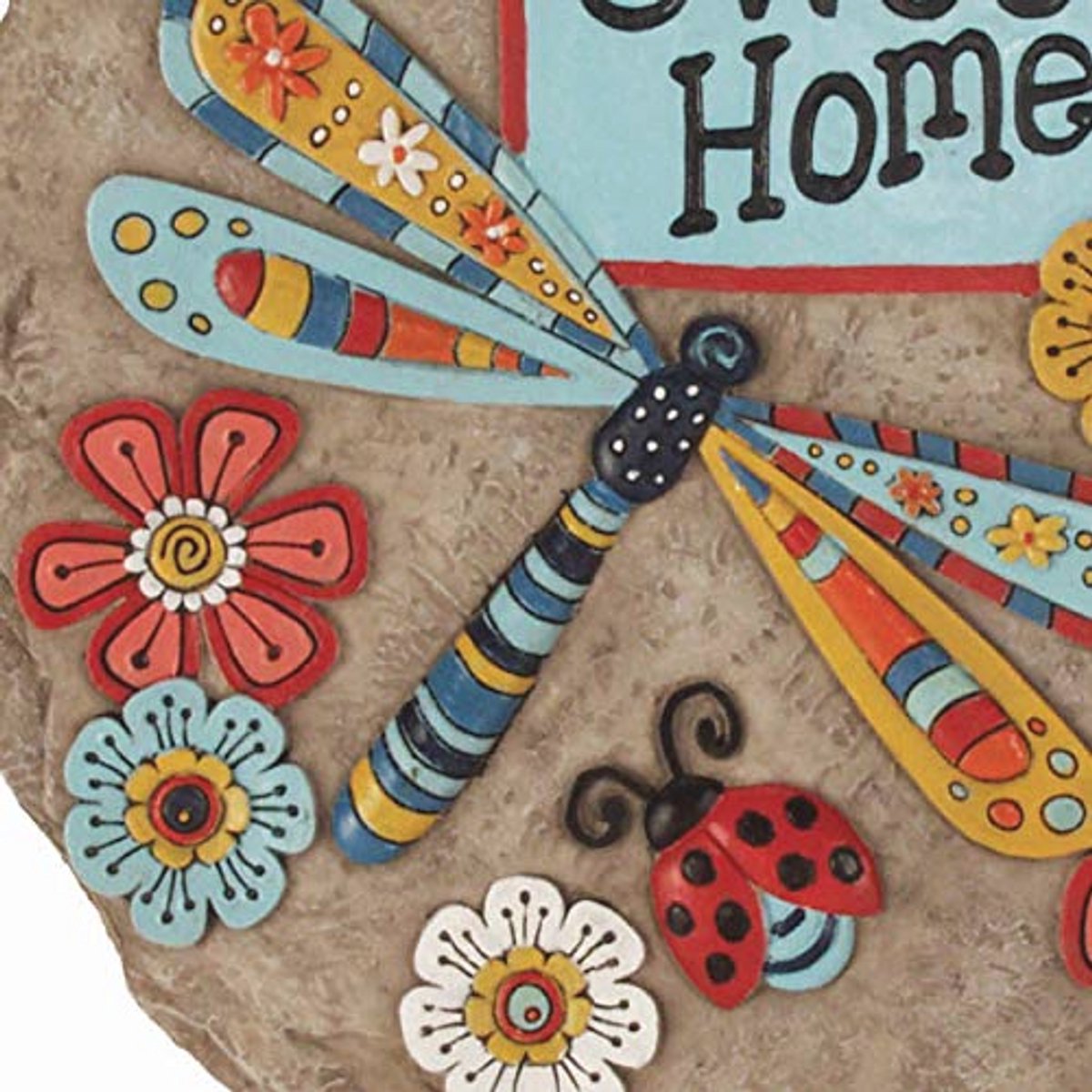 Decoratieve Tuinsteen - Handgebeeldhouwde Stepping Stone voor Tuin en Huis