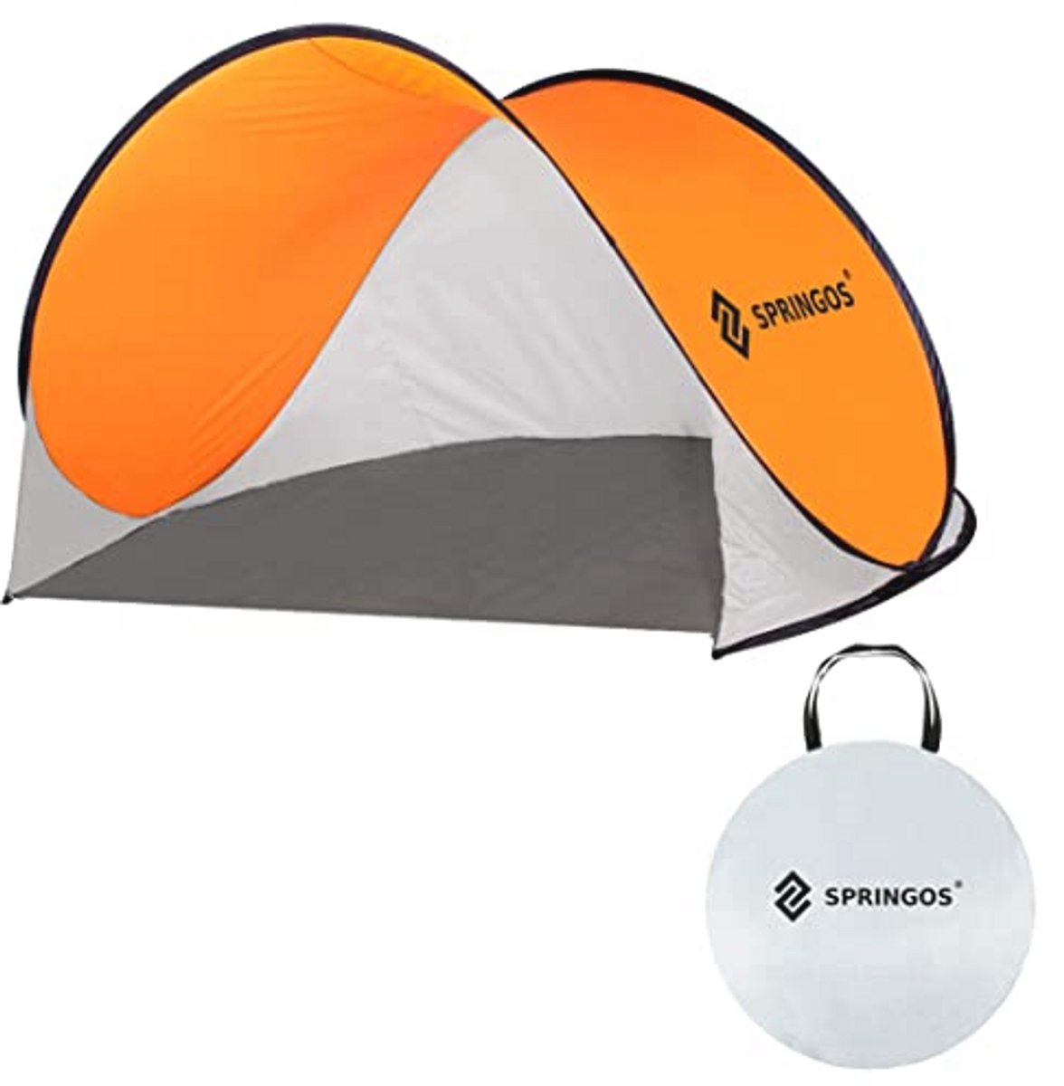 Pop-Up Strandtent met UV Bescherming en Draagtas - 200 x 120 x 110 cm