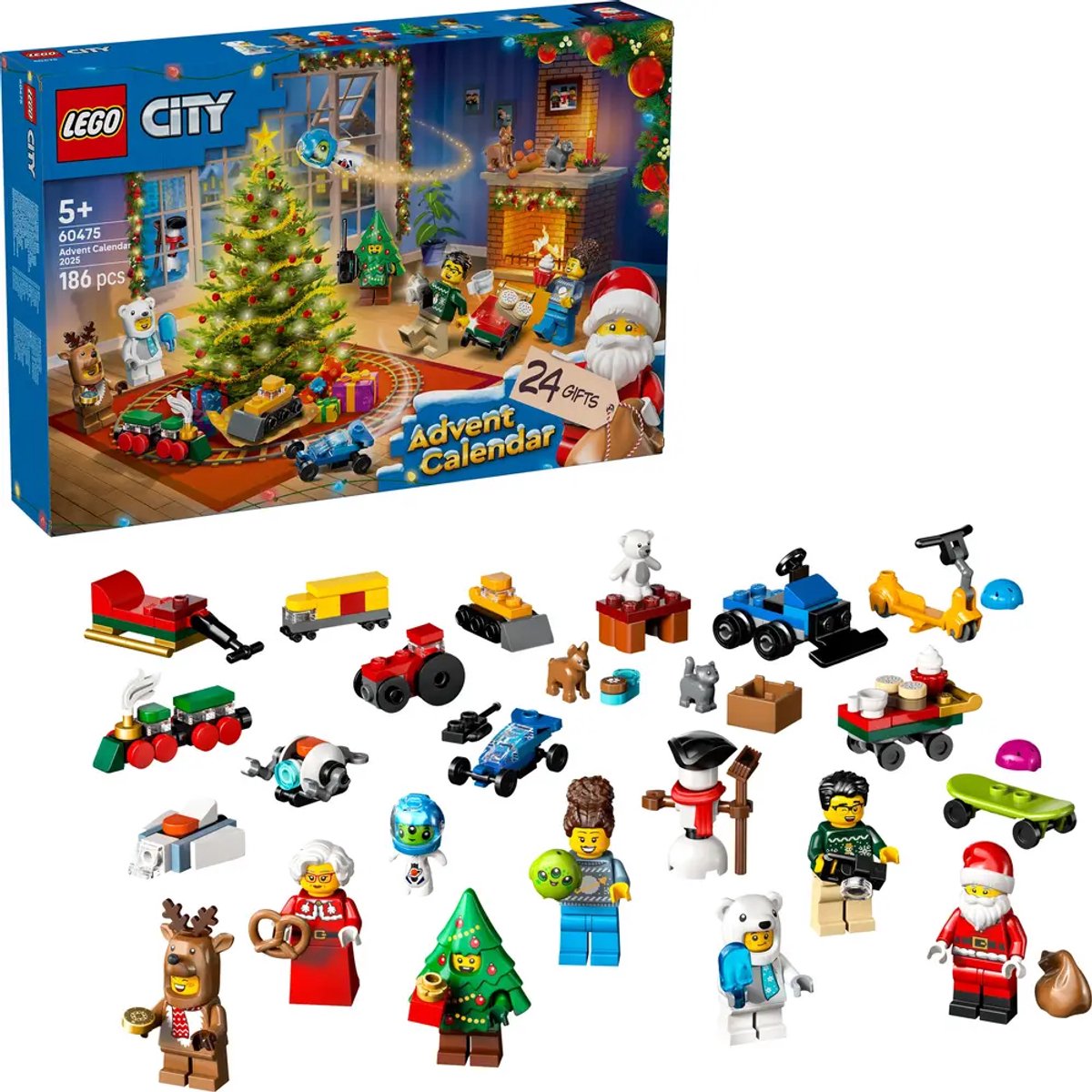 LEGO City Adventskalender 2025 - Cadeau voor Kinderen - 60475 — afbeelding 20