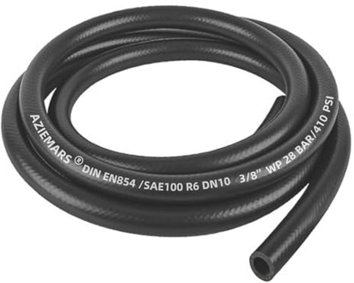 3 meter brandstofslang 10mm binnendiameter voor vrachtwagen, auto, tractor of kleine motoren
