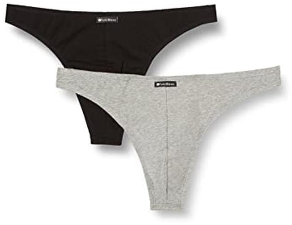 Duplo Invisible Tanga voor heren - 2 stuks, Veelkleurig 580, Maat 48