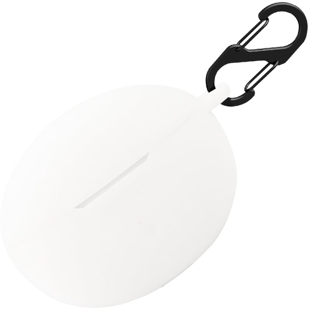 Silicone Case for Xiaomi Redmi Buds 4 Active, Shockproof Protective Case and Skin Protective Case for Xiaomi Redmi Buds 4 Active with Keychain (White)
