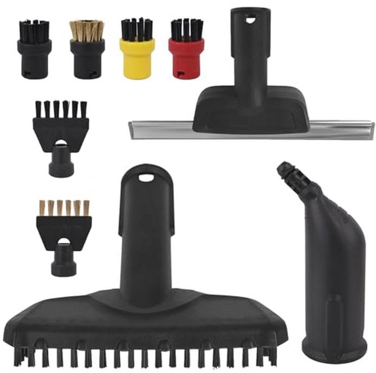 9-delige set stoomreiniger accessoires voor effectieve reiniging