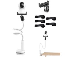 Universele Mobiele Babyhouder voor Babyfoon en Webcam - 3D Draaibaar met Kabelmanagement