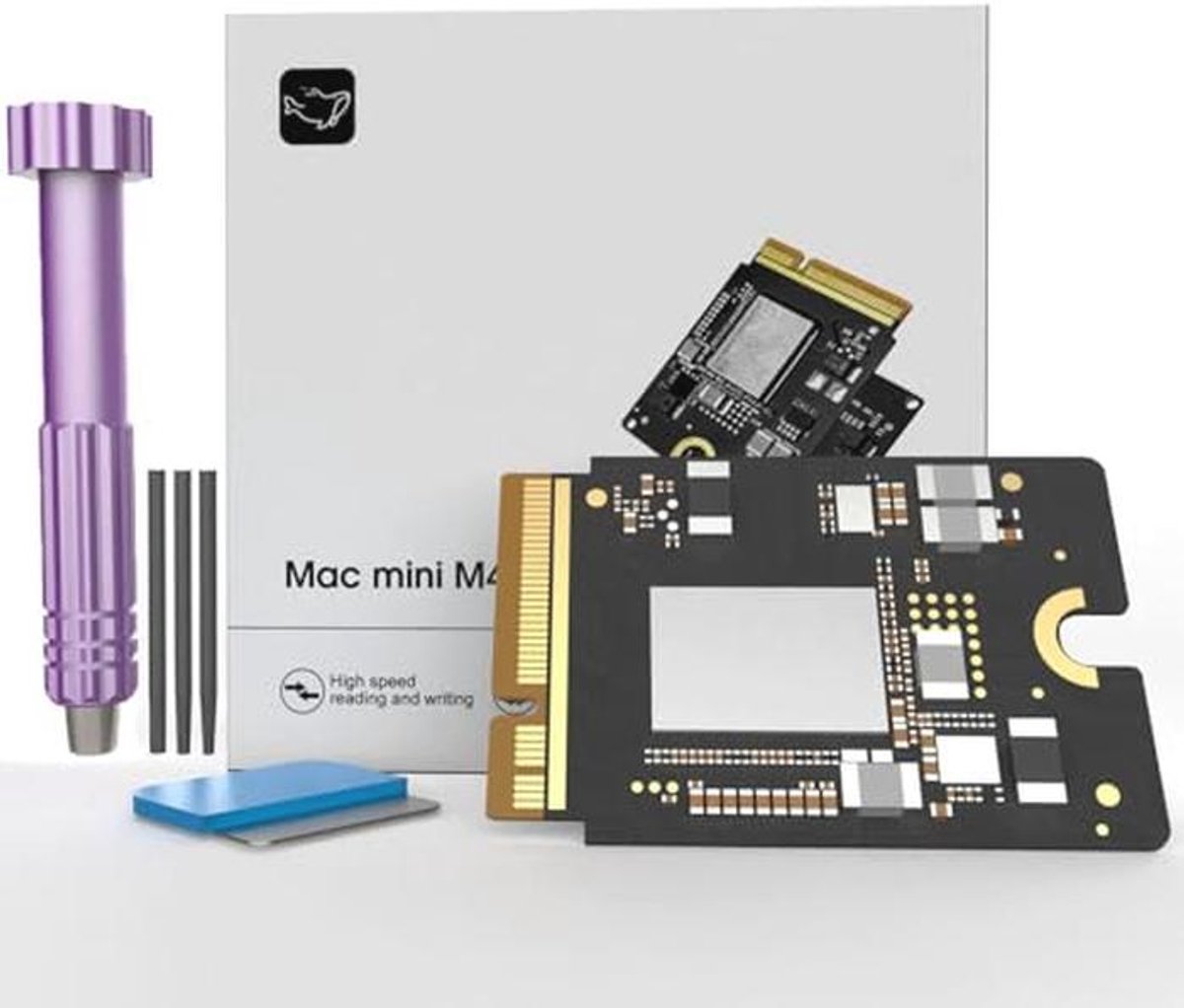 2025 M4 Mac Mini 1TB SSD Opslag Upgrade Interne Harde Schijf - Doe-Het-Zelf Installatie
