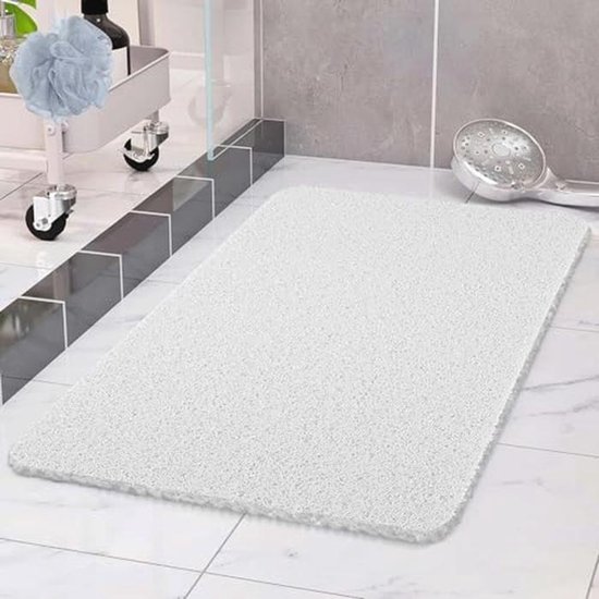 Lange Badmat met Hoofdkussen - Extra Lange Badmat - Lengte 124 cm