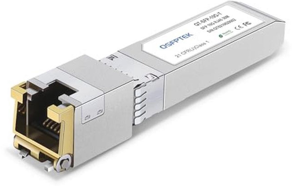 10GBASE-T SFP+ Copper RJ45 Module Transceiver tot 30m voor Open Switches