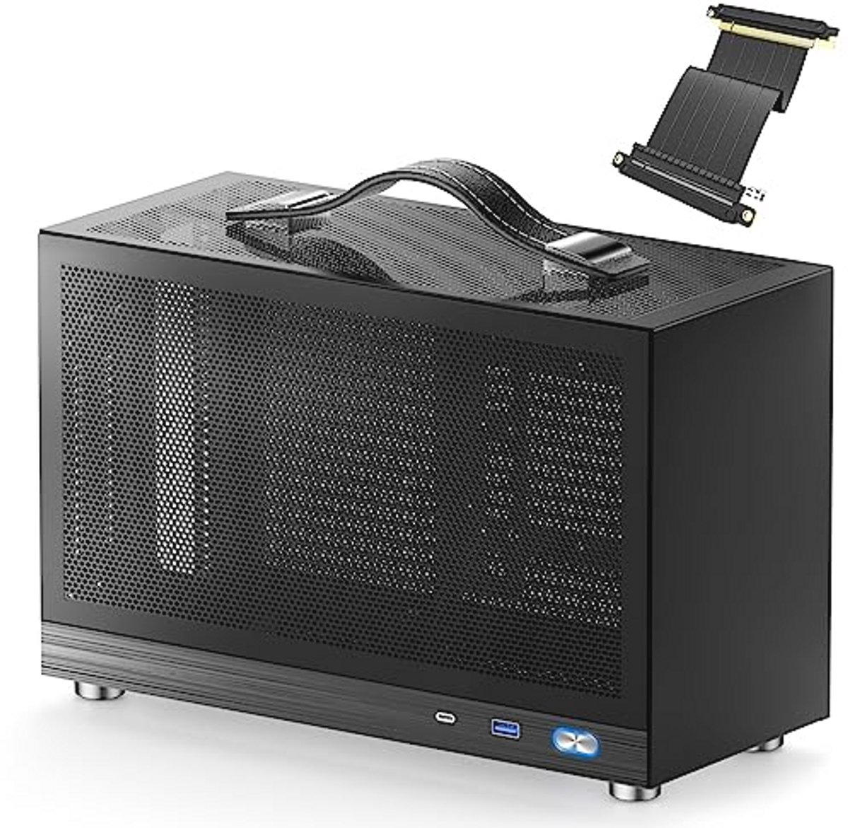 Mini-ITX Gaming Case met USB 3.0 en Type-C Poort