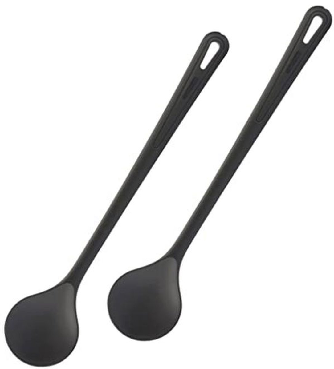 Hittebestendige Meng- en Kooklepels tot 270°C - Set van 2
