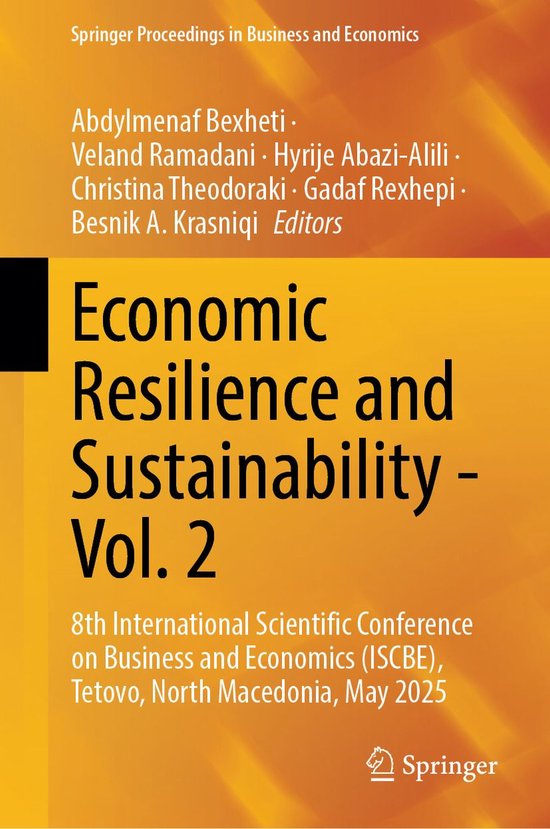 Springer Nature Proceedings excluding Computer Science - Eco ... - cover