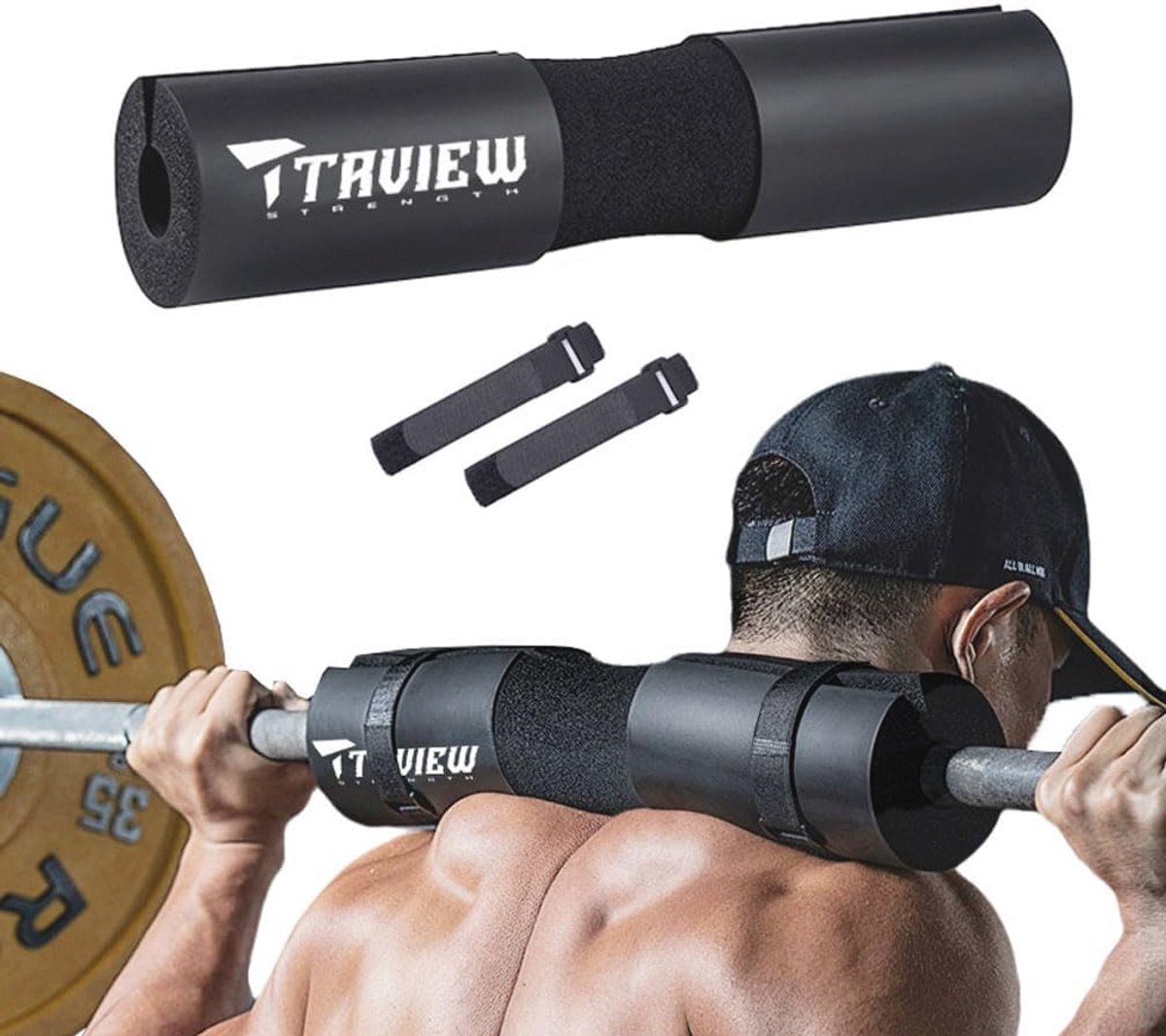 Barbell Pad voor Squats, Lunges en Heupstoten - Perfect voor Gewichtheffen