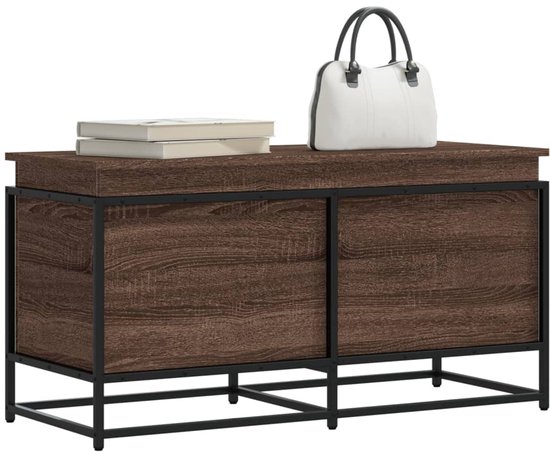 Retro opbergbox bruin Heritage